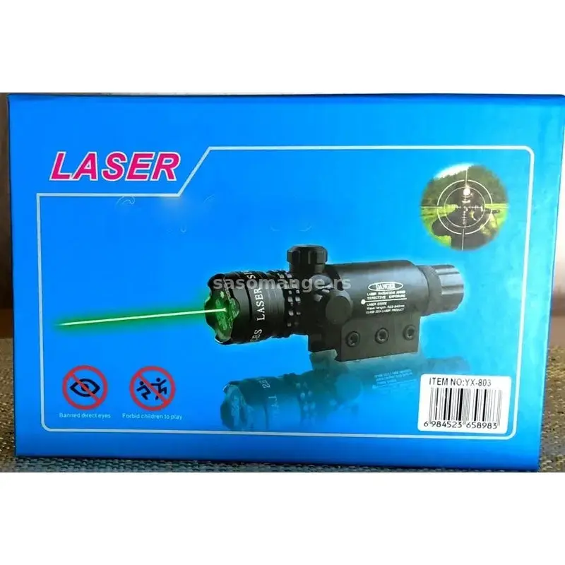 Zeleni laser za pušku