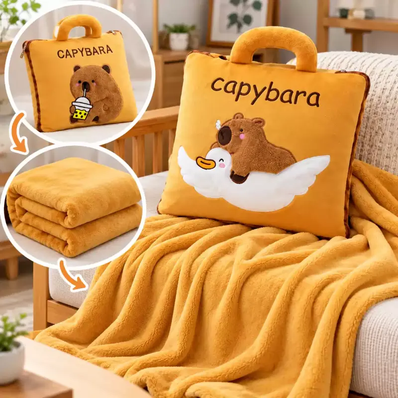 Jastuk ćebe capybara